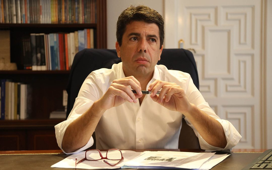 Mazón: “Puig se queda mudo ante el recorte del trasvase impulsado por el Gobierno”