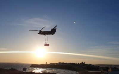 La isla de Tabarca recupera la luz y el agua con seis grupos electrógenos