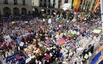 La Procesión del Encuentro cierra la primera Semana Santa de Interés Turístico Nacional