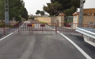 La Molineta vuelve a estar abierto con canalizaciones para las lluvias