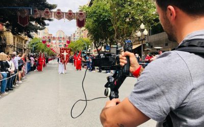 El Patronato de Turismo graba un vídeo promocional de la Semana Santa