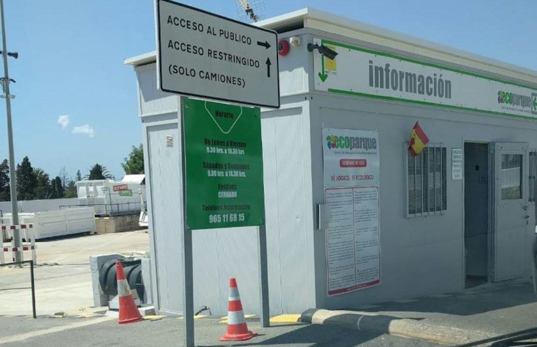 Alicante invertirá 1,8 millones en construir tres ecoparques para triplicar la recogida selectiva
