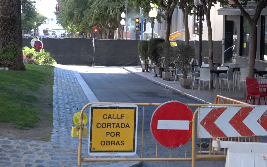 La peatonalización del centro de Alicante estará lista para Hogueras