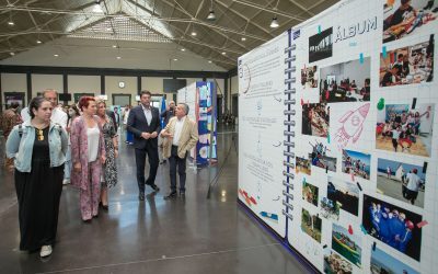 Una exposición muestra los recursos municipales y europeos para los jóvenes en la estación