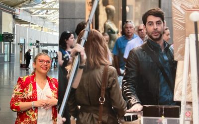 La exposición “Alicante, plató de cine” muestra imágenes de rodajes en la estación de ADIF