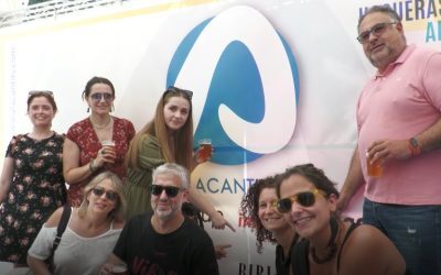 Diversas personalidades visitan el racó de Alacantí TV durante las Hogueras