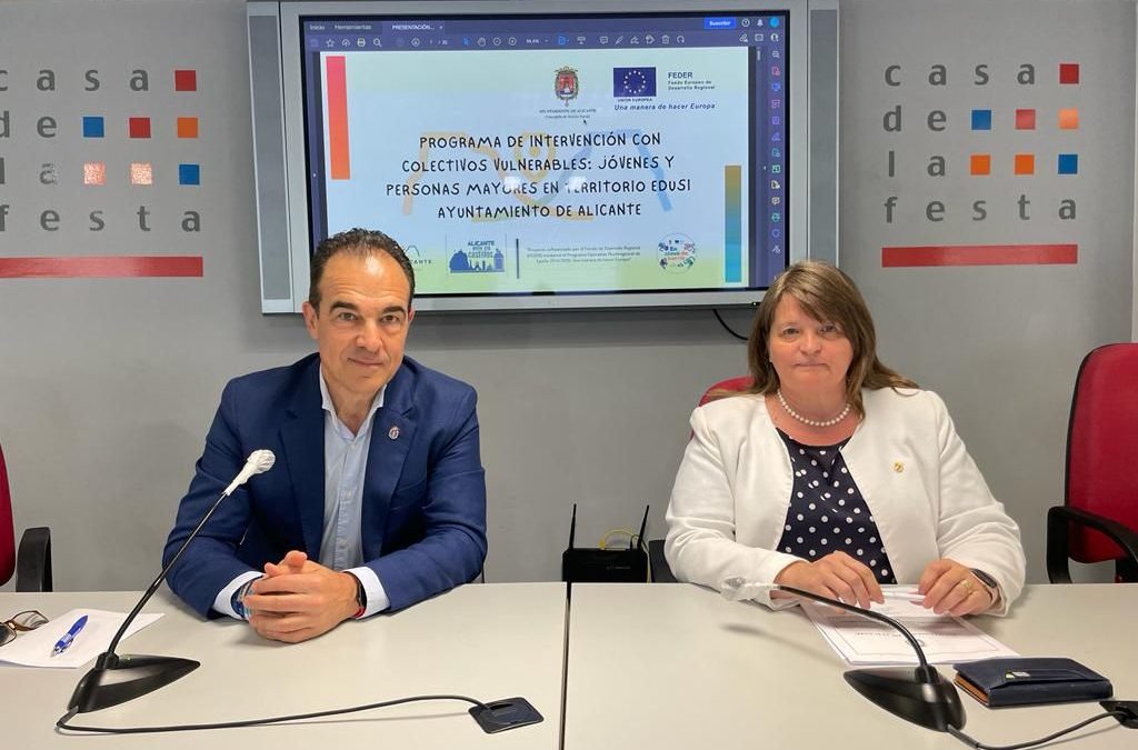 Alicante fomenta la colaboración intergeneracional en los barrios de la Edusi