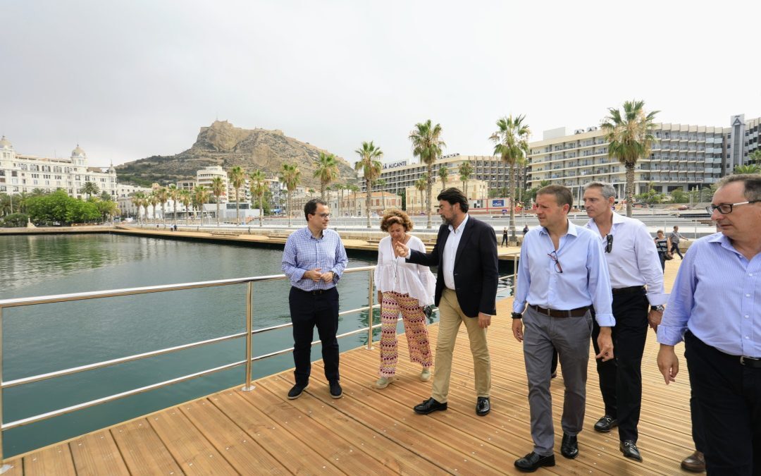 El puerto se integra con la ciudad de Alicante tras la apertura del nuevo muelle 4