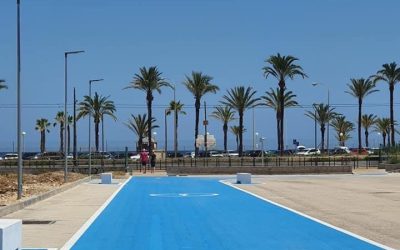 Los vecinos del PAU 5 ya cuentan con un paso peatonal para acceder a la playa