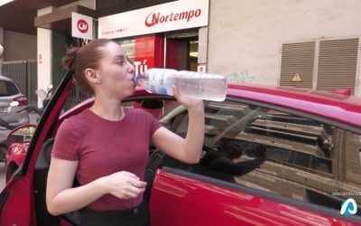 Consejos para sobrellevar las altas temperaturas cuando se está al volante