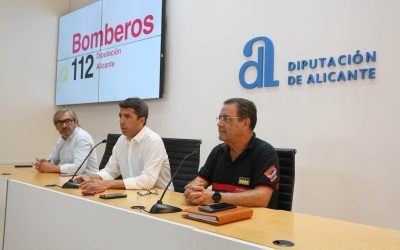 La Diputación activa el mayor operativo de bomberos de su historia