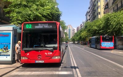La línea 2 del autobús urbano recuperará el lunes su recorrido habitual