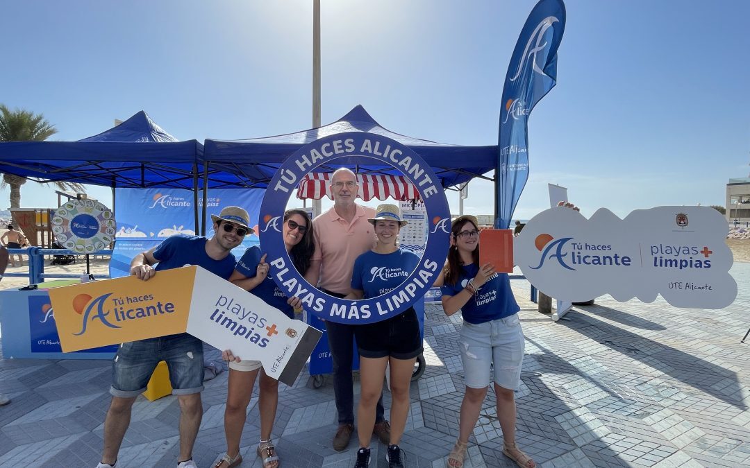 Alicante lanza una campaña de limpieza y «respeto a lo que amamos» en sus playas