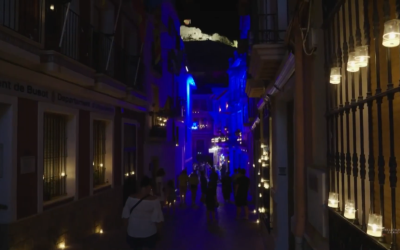 La Nit dels Ciris iluminará este viernes el casco antiguo de Busot con 12.000 velas