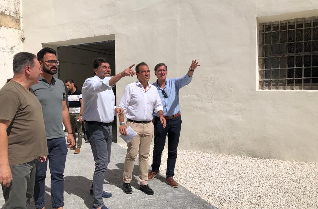 Alicante invierte 563.000 € en el refuerzo exterior de Las Cigarreras