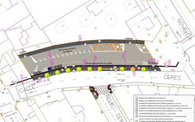 Comienzan las obras de reurbanización del retranqueo de la calle Ceres en Altozano
