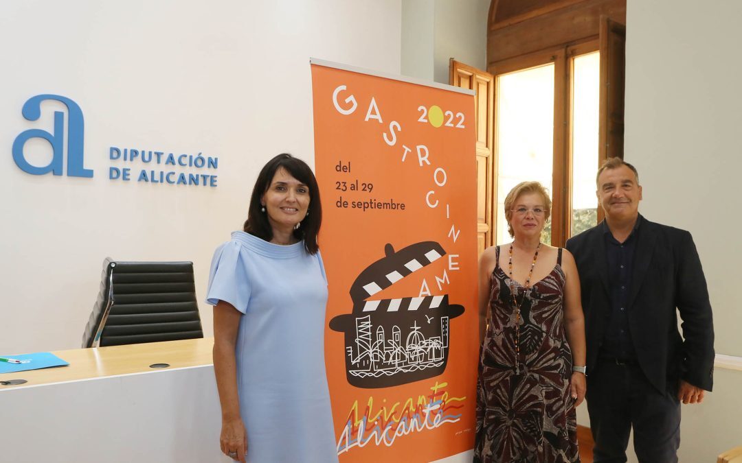 Presentación del último Premio Gastro Cinema, otorgado a la chef Mª Carmen Vélez