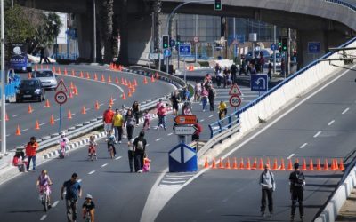 Dispositivo especial por fiestas en Villafranqueza, la Florida y la Ciclovía