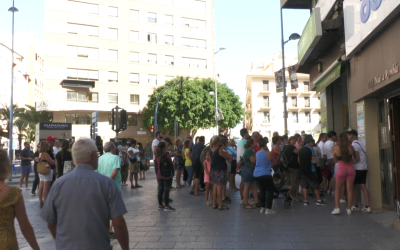 Largas colas en la primera semana de descuento en el Bono Transporte