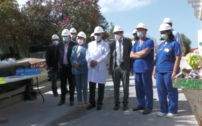 El conseller de Sanidad visita las obras de reforma y ampliación del Hospital General