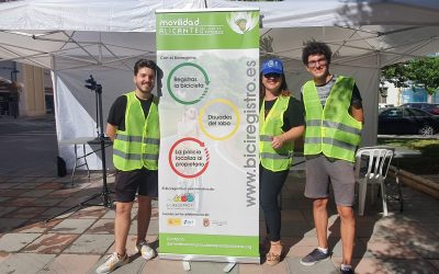 González defiende la apuesta de Alicante por fomentar el uso del transporte sostenible