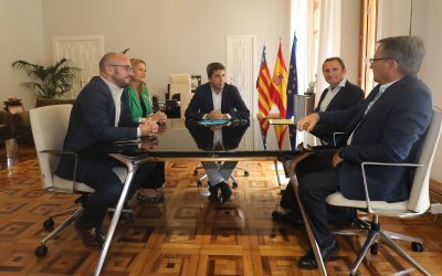 Mazón aborda los problemas derivados de la inflación en el sector agroalimentario