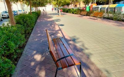 Alicante destina 387.000 € a instalar y renovar 861 bancos en los barrios