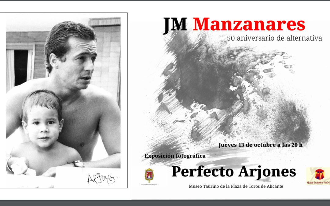 El Museo Taurino alberga una exposición de fotos de Perfecto Arjones sobre Jose Mari Manzanares