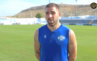 Rafa Gálvez espera hacerse «fuertes en casa» en el partido ante la UD Logroñes