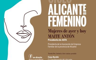 Maite Antón ofrece una conferencia sobre la mujer y la empresa familiar