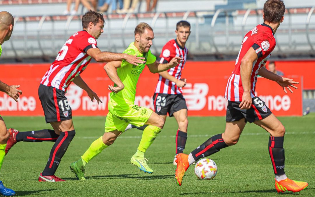 El Intercity entra en crisis tras caer derrotado en su visita al filial del Athletic de Bilbao (1-0)
