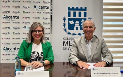 Turismo y el Colegio de Médicos firman un convenio para potenciar los congresos