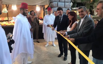 Barcala inaugura el Mercadillo Medieval de Canalejas que cuenta con 70 puestos