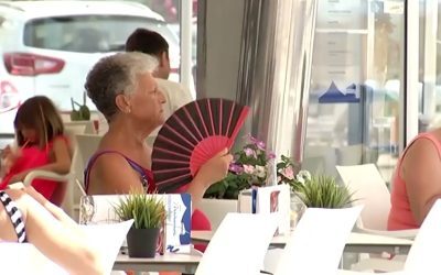 Alerta roja de preemergencia por la ola de calor en varias zonas de Alicante