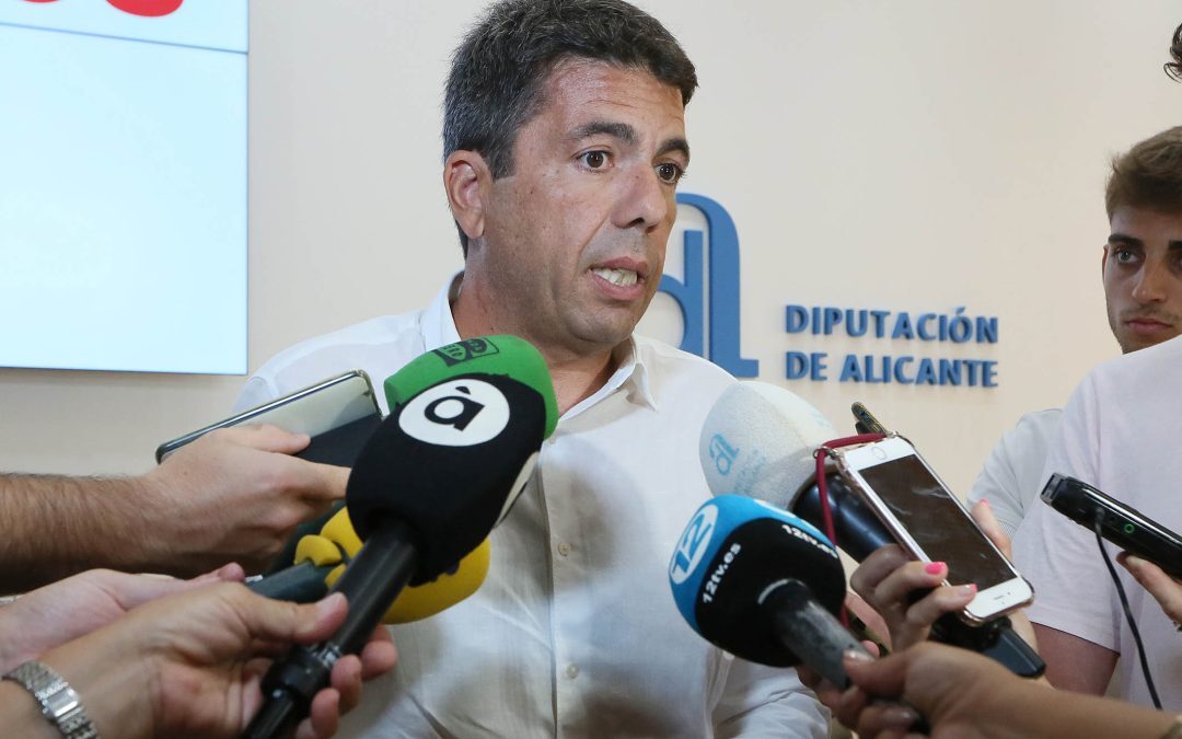 Mazón exige más inversión para Alicante en los Presupuestos Generales del Estado