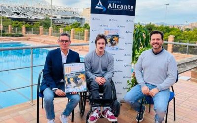 Alicante presenta el XII Encuentro de natación adaptada del club Esportiu Aquarium Alacant