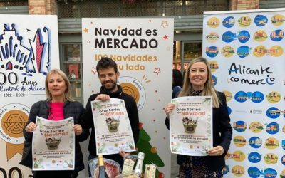 Los Mercados Municipales inician la campaña de Navidad y sortean 25 cestas