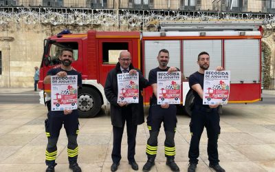 Los bomberos organizan una jornada solidaria para las personas necesitadas