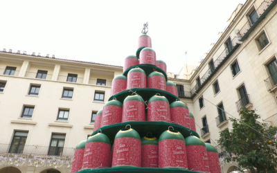Alicante y Ecovidrio promueven el reciclaje de vidrio durante las fechas navideñas