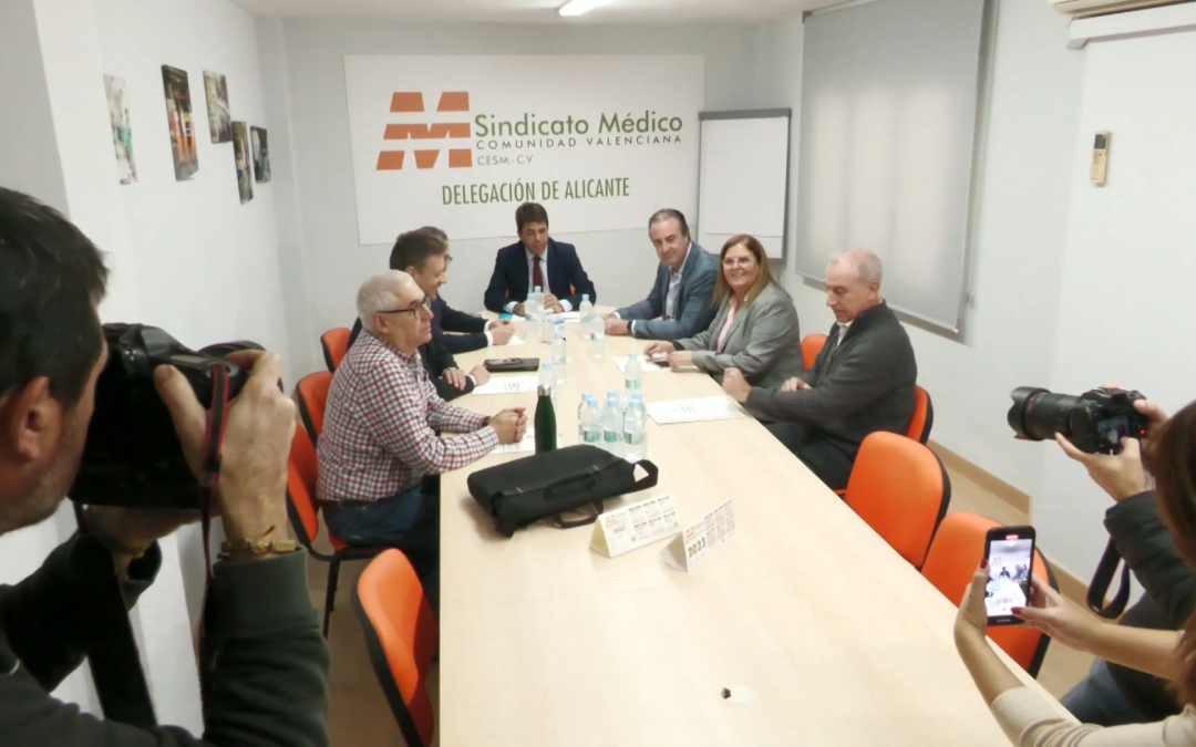 El Sindicato Médico se planta y exige mejoras de condiciones a la Conselleria