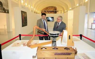 Espacio Séneca oferta una exposición de Instrumentos musicales del Rey Sabio