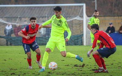 Un gol en los últimos minutos deja al Intercity sin premio en su visita al Amorebieta (1-0)