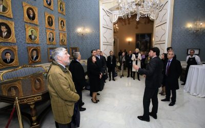 El alcalde recibe a los embajadores del Consejo Diplomático de Casa Mediterráneo