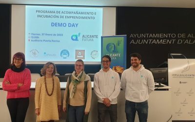 Alicante Futura lanza cinco ‘startups’ en su incubadora de empresas