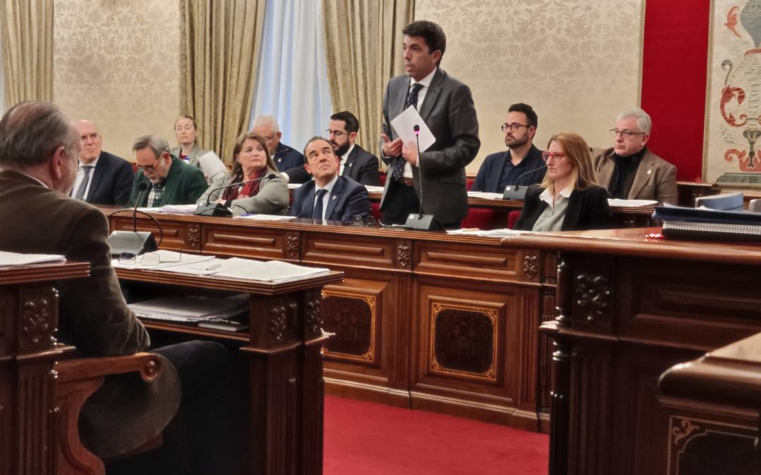 Carlos Mazón asegura que la desalación masiva es «el gran engaño del PSOE”