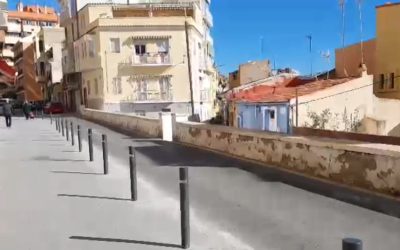 Concluyen las obras de mejora de accesibilidad de la calle Virgen del Socorro