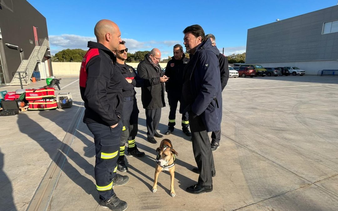 Bomberos de Alicante parten hacia Turquía para auxiliar a las víctimas del terremoto