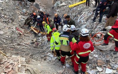 Los bomberos de Alicante centran sus labores de rescate en Adiyaman