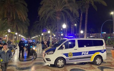 Alicante protege el Carnaval con un dispositivo especial de 200 policías