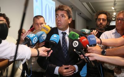 Mazón considera un “engaño” que Puig solicite la suspensión cautelar del trasvase